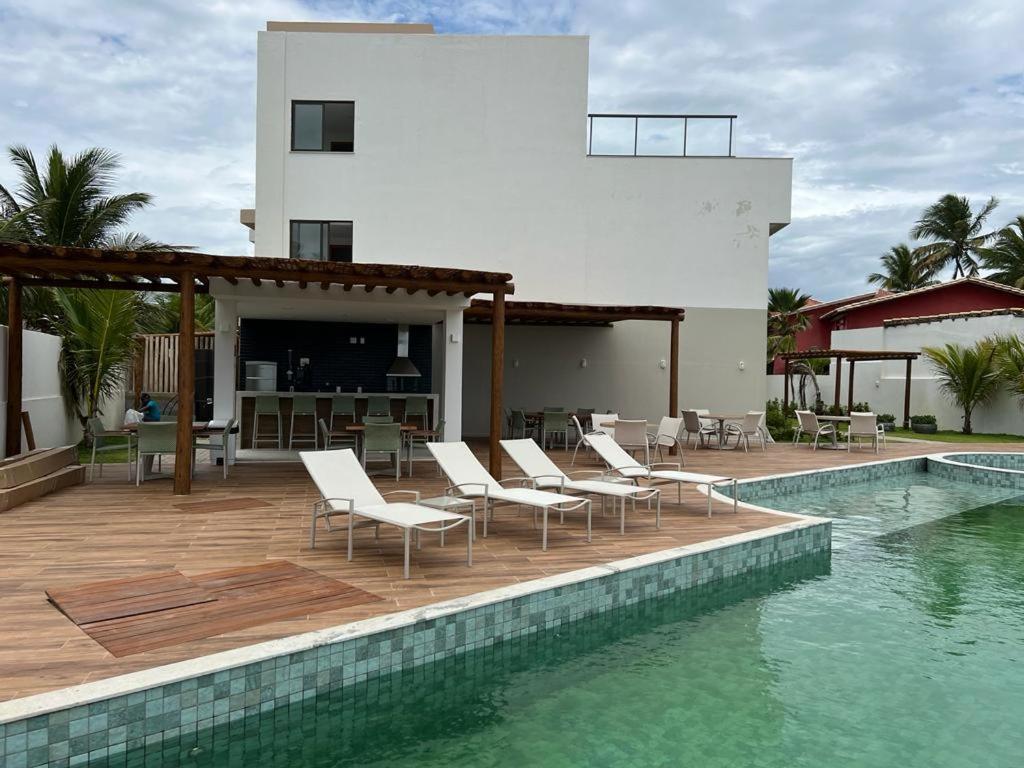 Casa California Lägenhet Itacimirim Exteriör bild